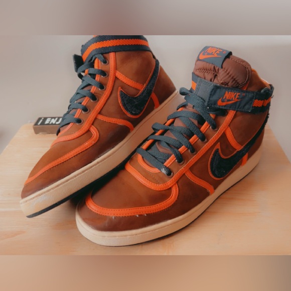 Men's size 12 
Nike Vandal High Premium Gold Orange - Picture 2 of 2